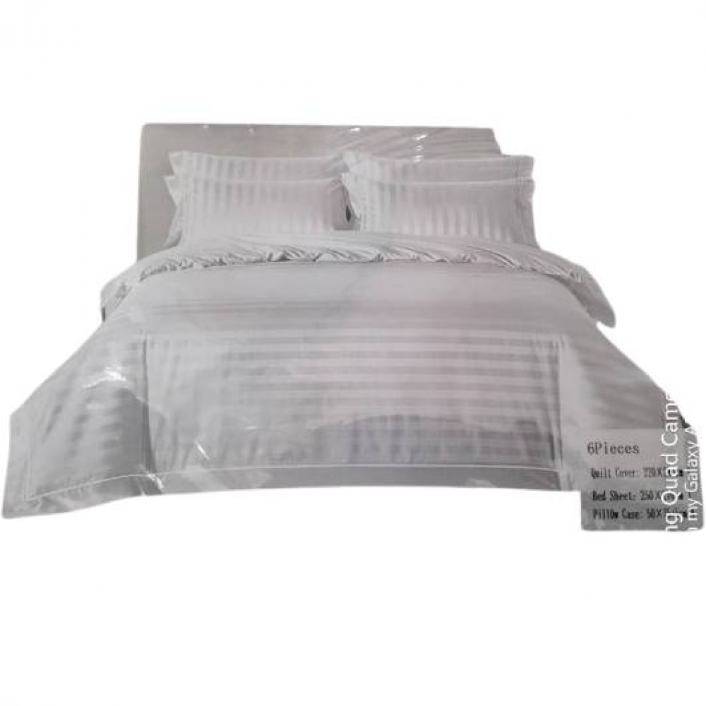 6 Pieces Bedding Set 1Quilt ,1 Bedsheet, 4 Pillow Cases