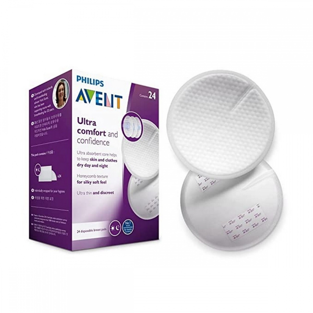 Philips Avent SCF254/24 Disposable Breast Pads 24 Pcs