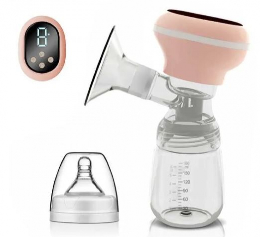 Portable USB Electric Breast Pump - Silent All-in-One Milk Extractor for Comfort Breastfeeding (BPA-Free)