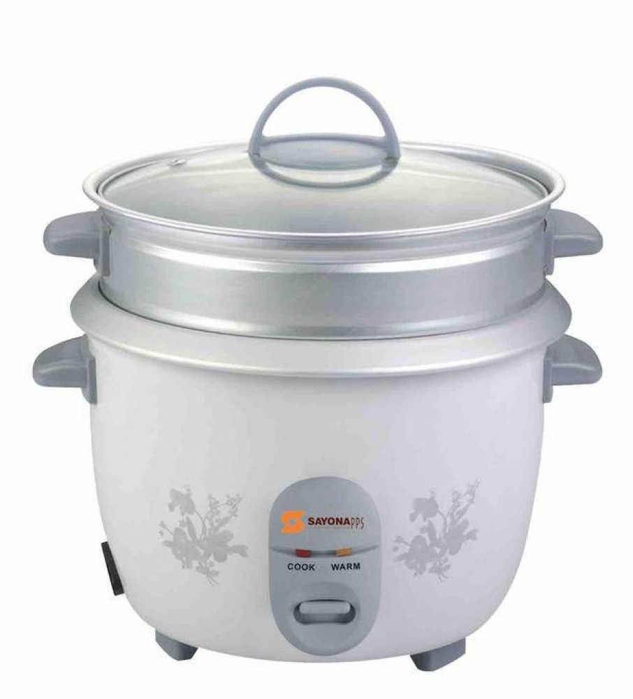 Electric Rice Cooker With Removable Steam 2.2Litres SRC-4304