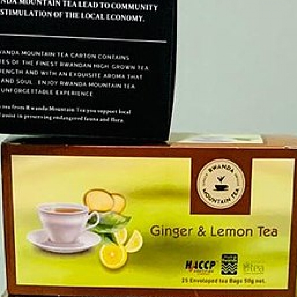 Ginger & Lemon Tea 25 Tea Bags 50 grams