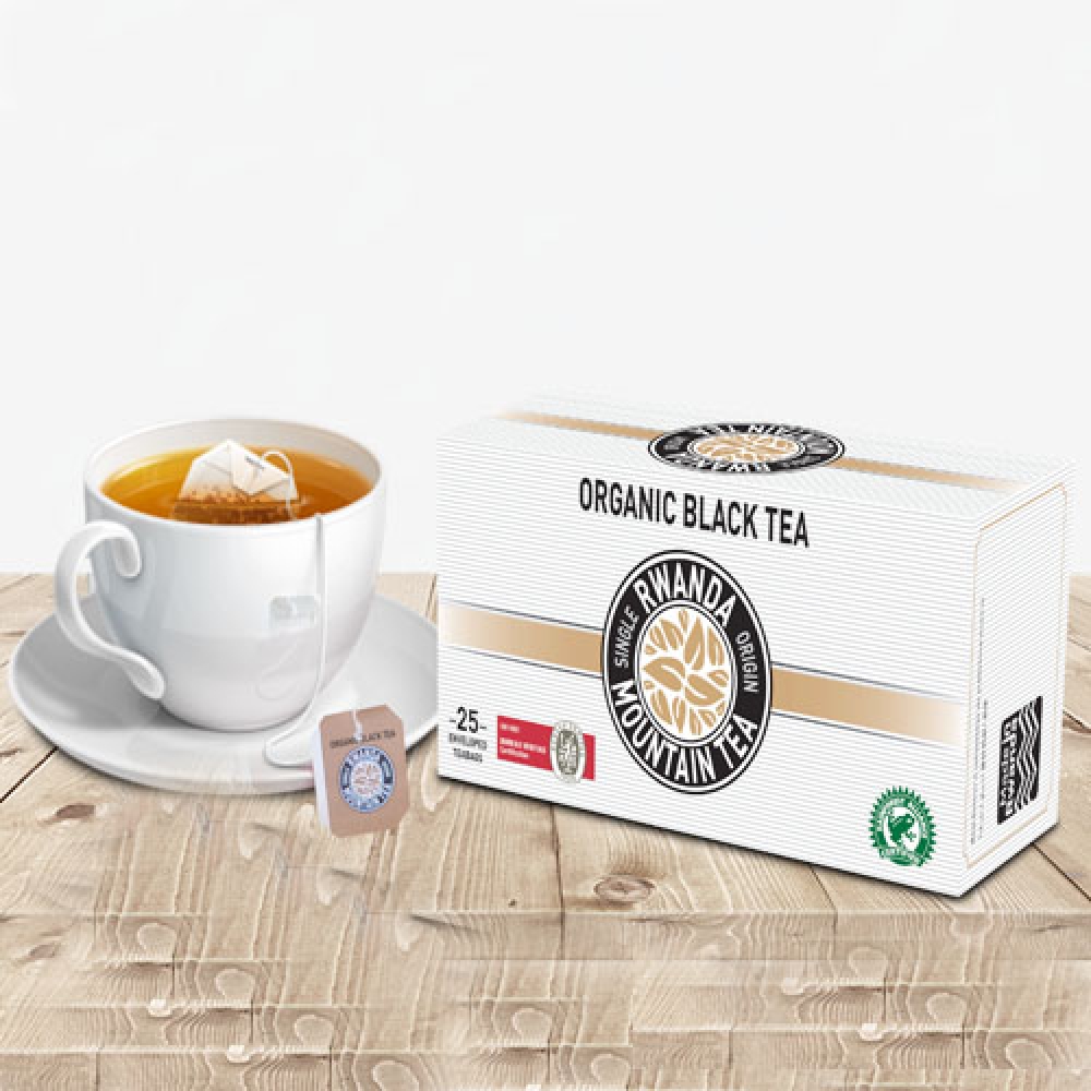 Organic Black Tea -Enveloped 25 Tea Bags 50 gms