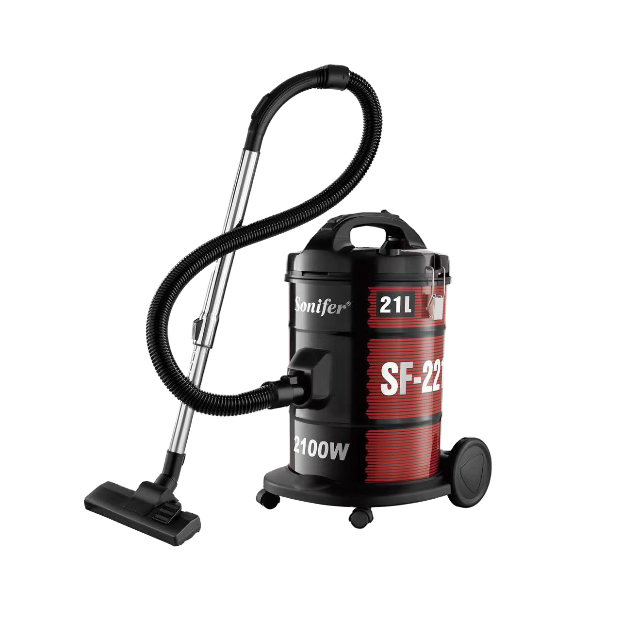 Sonifer SF-2211 Wholesale Household 2100w Telescopic Tube Cord 4.2m Large Capacity 21l Dry Drum Vacuum Cleaner