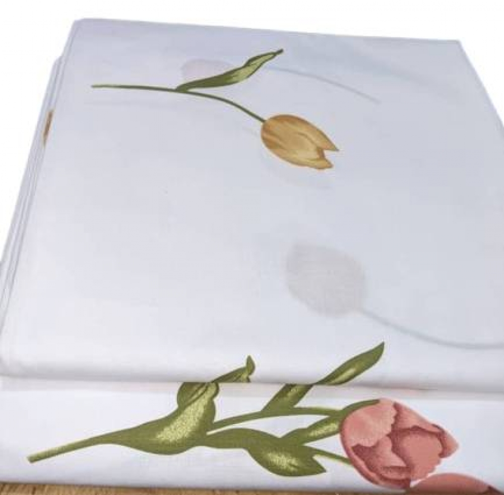 Bedding Cotton Set 2 Bedsheets Of 2,7mx2,7m & 2 Pillow Cases