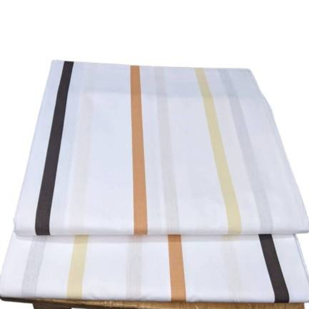 Bedding Cotton Set 2 Bedsheets Of 2,7mx2,7m & 2 Pillow Cases