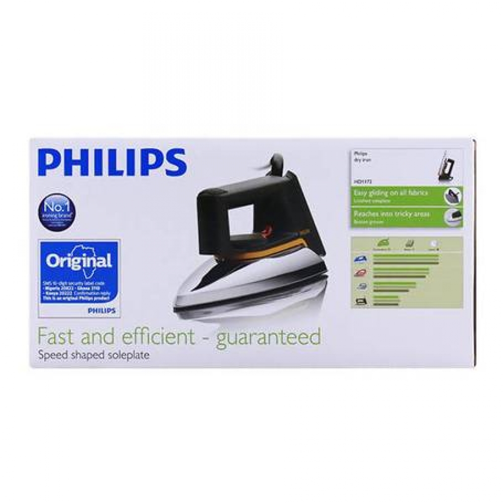 HD 1172 Philips Dry Iron 1000 W