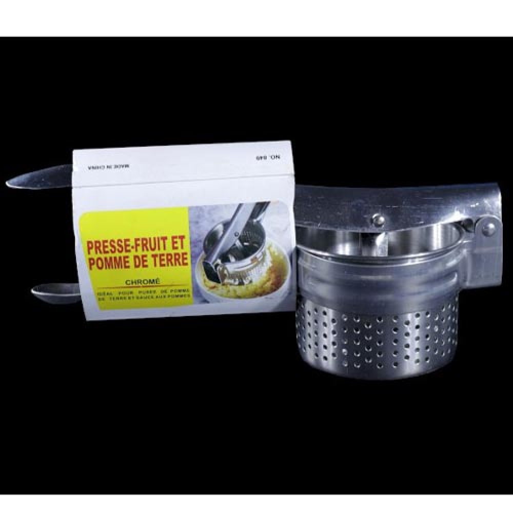 Potato Ricer and Masher,Fruit Press with Soft Grip Handle 100% Stainless Steel