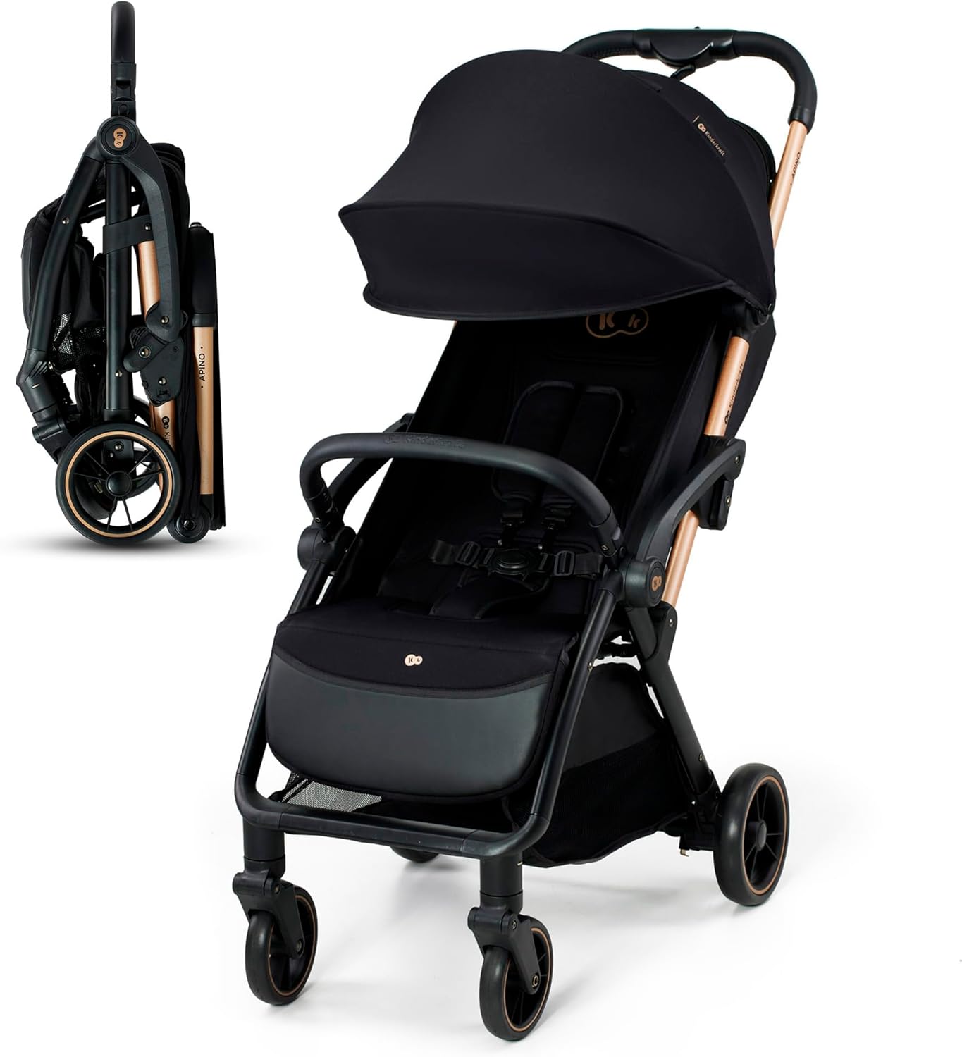 Reclining Buggy, Stroller, Lightweight - 7.5 kg, Automatic Folding, Adjustable Backrest to Reclining Position