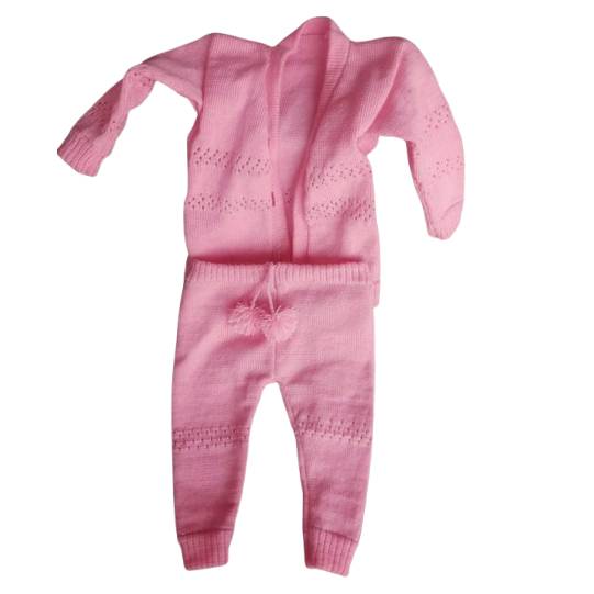 Baby Embroided Cozy Knit 2-Piece Set